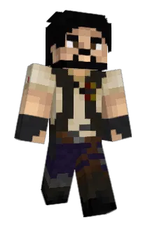 Antisocialghost Minecraft avatar full body