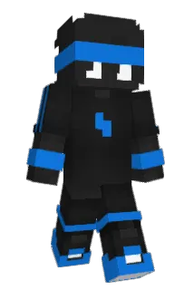 Antromic Minecraft avatar full body
