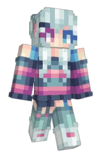 Antroxie Minecraft avatar full body