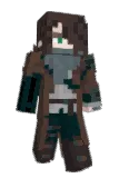 Antylopa Minecraft avatar full body