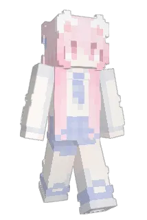 Anxiaoxia Minecraft avatar full body