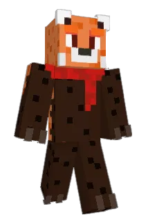 AnxietywolfieYT Minecraft avatar full body