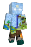 AnxiousHuman Minecraft avatar full body