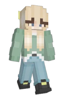 Anxni Minecraft avatar full body