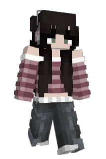 AnyutkaMine Minecraft avatar full body