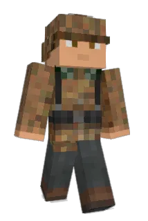 Anza365 Minecraft avatar full body