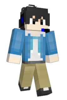 Aoharic Minecraft avatar full body