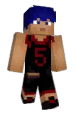 Aomine0 Minecraft avatar full body