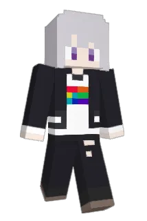 AonoGiniro Minecraft avatar full body