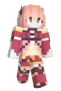 Aoytori Minecraft avatar full body