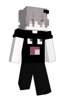 Aparentando Minecraft avatar full body