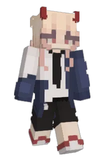 Aperdove Minecraft avatar full body