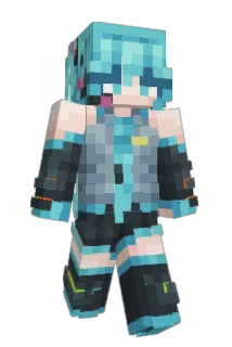 AplogiXD Minecraft avatar full body