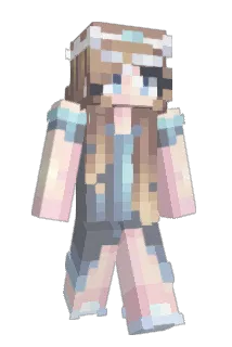 Apoptosi Minecraft avatar full body