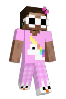 Aposed Minecraft avatar full body