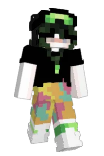 Apostille Minecraft avatar full body