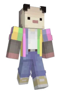 Apoumuu Minecraft avatar full body