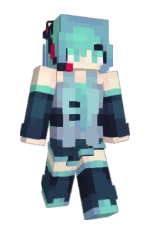 Appeltjeskoek Minecraft avatar full body