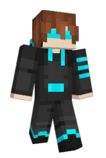 Aqu4eous Minecraft avatar full body
