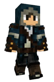 AquKC Minecraft avatar full body