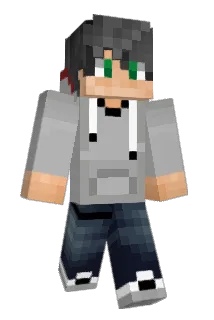 AquaAC11 Minecraft avatar full body