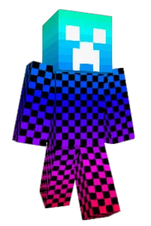 AquaBUBBLE07 Minecraft avatar full body