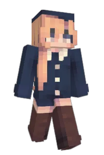 AquaCEX Minecraft avatar full body