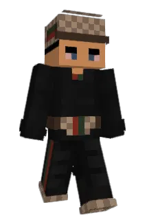 AquaDior Minecraft avatar full body