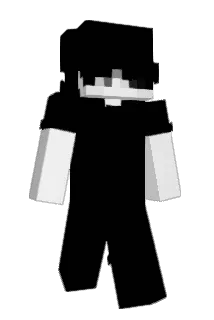 AquaEu Minecraft avatar full body