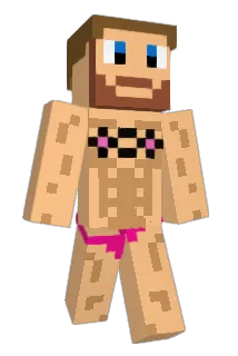 AquaHuski Minecraft avatar full body