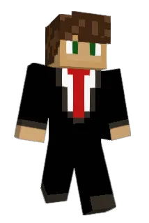 AquaIcy Minecraft avatar full body