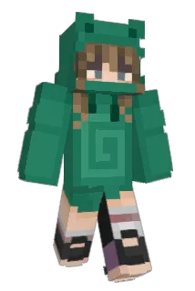 AquaKatze Minecraft avatar full body