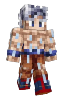 AquaMTL Minecraft avatar full body