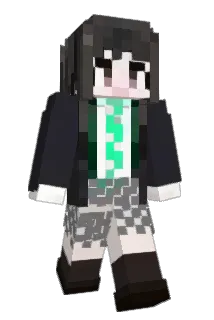 AquaO7 Minecraft avatar full body