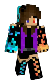 AquaPhoenix28 Minecraft avatar full body