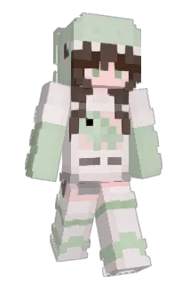 AquaPrincess2004 Minecraft avatar full body
