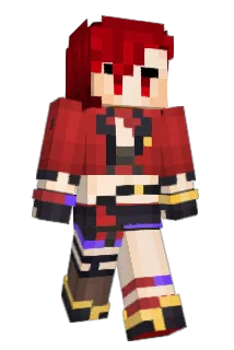 Aqua_Fenice Minecraft avatar full body