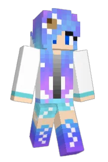 Aqua_Gamer_36 Minecraft avatar full body