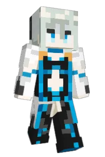 Aqua_NG Minecraft avatar full body