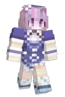 Aqua_Usagi Minecraft avatar full body