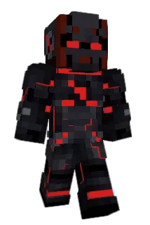 Aqua_tv Minecraft avatar full body