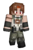 AquafiinaVT Minecraft avatar full body