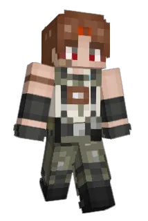 AquafiinaVT Minecraft avatar full body