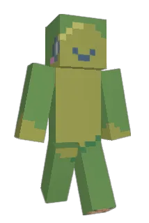 Aquafriend Minecraft avatar full body
