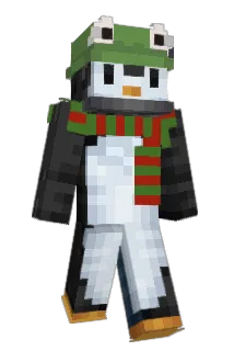 AquanaJ Minecraft avatar full body