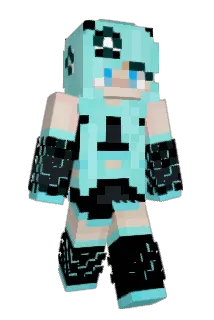 Aquarinae Minecraft avatar full body