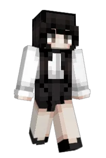 Aquarithyst Minecraft avatar full body