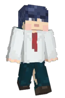 Aquastarfish Minecraft avatar full body