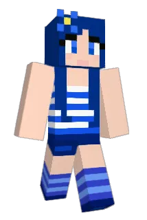 Aquaterra Minecraft avatar full body