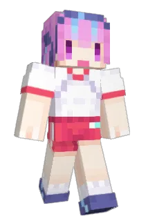 Aquejoker Minecraft avatar full body